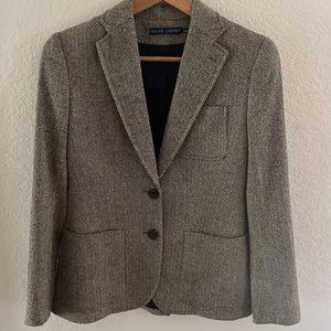 Ralph Lauren Herringbone Blazer size 2 Never been worn, new without tags